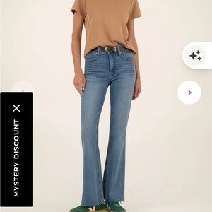 Kut from the Kloth Medium Blue Flare Jeans